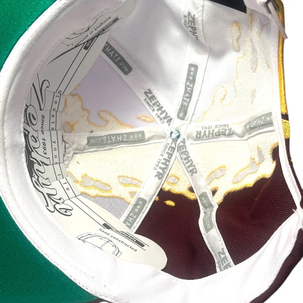 Zephyr Arizona State Sun Devils Snapback Hat Retro Paintbrush Z11 NCAA Sparky - Picture 4 of 7